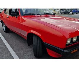 FORD CAPRI 1980 FORD CAPRI ROUGE MANUEL, 4 VITESSES CONDUITE À GAUCH...