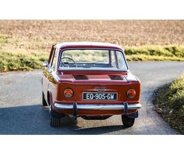 1963 SIMCA 1000 ROUGE MANUEL, 4 VITESSES CONDUITE À GAUCH...