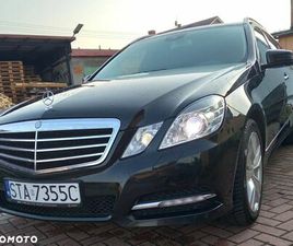 MERCEDES-BENZ KLASA E 220 CDI DPF BLUEEFFICIENCY 7G-TRONIC AVANTGARDE