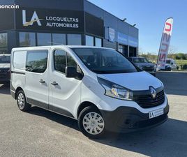 RENAULT TRAFIC CABINE RENAULT TRAFIC L1H1 1000 KG 1.6 DCI - 120 III CABINE APPROFONDIE FOURGON CABINE APPROFONDIE CONFORT L1H1 PH