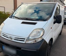 NISSAN PRIMASTAR NISSAN PRIMASTER WEGEN NEUWAGEN ABZUGEBEN. TÜV/KEIN ROST