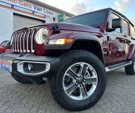 JEEP WRANGLER CONVERTIBLE UNLIMITED UNLIMITED 2.0 TGDI SOFT AWD AUTO, LICHTE VRACHT.