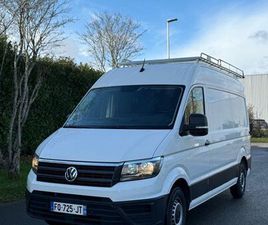 VOLKSWAGEN CRAFTER FG 35 L3H3 2.0 TDI 140 CH BUSINESS TRACTION BVM6 BLANC CANDY ,7CV/MISE EN CIRCULATION 11/06/2020
