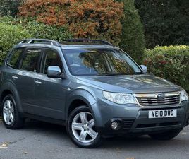 SUBARU FORESTER 2010 SUBARU FORESTER 2.0 XS (BLK LTH) AUTO