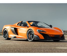 MC LAREN 675LT SPIDER 2016 MCLAREN 675LT SPIDER