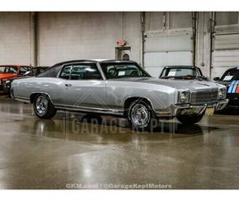 CHEVROLET MONTE CARLO 1970 CHEVROLET MONTE CARLO