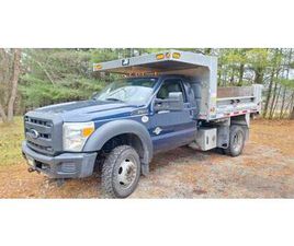 2012 FORD F550 4X4 DUMP TRUCK