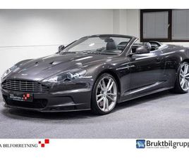 ASTON MARTIN DBS VOLANTE VOLANTE V12 CAB VÆR MED I TREKNING AV 100 000 KR!