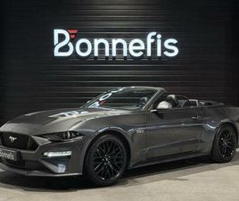 FORD MUSTANG CABRIOLET CONVERTIBLE GT 5.0 V8 450CH PHASE 2 BVM, CAM | CARPLAY | ACC, 42 900KM..