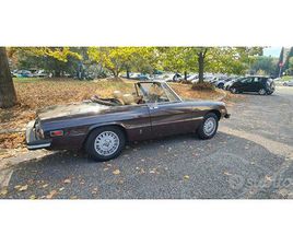 ALFA ROMEO SPIDER DUETTO ALFA ROMEO SPIDER 2000 VELOCE CONSERVATA TARGHE OR