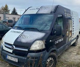 OPEL MOVANO OPEL MOVANO 2.5CDTI 145 KM 2007 LADOWNOŚĆ 1474 KG SPRAWNY UBEZPIECZONY LEGNICA • OLX.PL