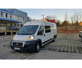 FIAT DUCATO L4H3, BRYGADÓWKA, 7 OSÓB, KLIMATYZACJA! SUPER STAN! ŚLEMIEŃ • OLX.PL