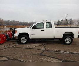 GMC SIERRA 2500HD 2013 GMC 2500HD EXT CAB 6.0L 4WD SOUTHERN TRUCK BOSS DXT VPLOW