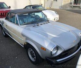 1980 FIAT 124 SPIDER PININFARINA SPIDER CONVERTIBLE