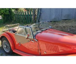 1994 MORGAN 4/4 ROUGE MANUEL, 5 VITESSES CONDUITE À DROIT...