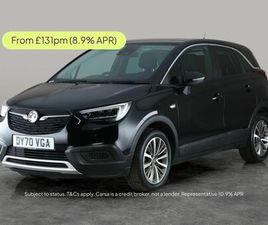 VAUXHALL CROSSLAND X 1.2 SRI NAV SUV 5DR PETROL MANUAL EURO 6 (START/STOP) (83 PS)