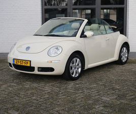 VOLKSWAGEN NEW BEETLE CABRIOLET - 2.0 HIGHLINE AIRCO LEDER STOELVERWARMING