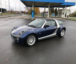 SMART ROADSTER SMART ROADSTER 0,700 AUTOMATIK CABRIO HARDTOP U TOP STANJU FUL OPREMA, 2004 GOD.