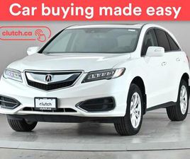USED 2018 ACURA RDX TECH AWD W/ HEATED FRONT SEATS, REARVIEW CAMERA, CRUISE CONTROL