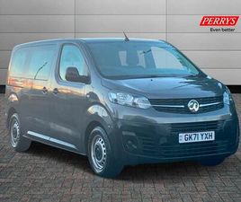 VAUXHALL VIVARO LIFE 1.5 TURBO D 120PS EDITION M 5DR
