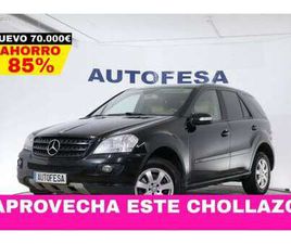 MERCEDES CLASSE M ML 320 350 4 MATIC AUTO 272CV 5P #CUERO,NAVY, PARKTRONIC