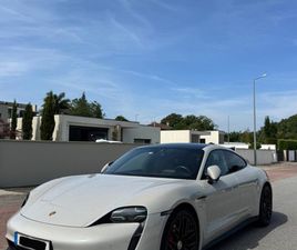 PORSCHE TAYCAN TURBO S PORSCHE TAYCAN 4 S COM BATERIAS PERFORMANCE PLUS (EXCLUSIVE MANUFAKTUR) NOVEMBRO/21