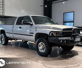 DODGE RAM 2500 SLT LARAMIE EXTENDED CAB / VETOKOUKKU / WEBASTO / HAMMERHEAD PUSKURIT / VINSSI / LAVAKATE / RAHOITUS / VAIHTO