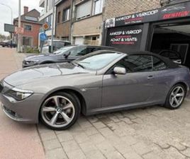 BMW SERIE 6 CABRIOLET 650 ② BMW 650 V8 ATMOSPHÉRIQUE 36000KM CARNET BMW 1ER PROPRIETAIRE — BMW — 2EMEMAIN