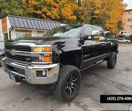 2015 CHEVROLET SILVERADO 3500HD DIESEL 4X4 4WD CHEVY TRUCK LTZ 4DR CREW CAB SRW