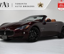 USED 2011 MASERATI GRANTURISMO CONVERTIBLE CONVERTIBLE | BOSE | NAV | 20 IN