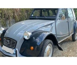 CITROEN 2CV 1985 CITROEN 2CV GRIS MANUEL, 4 VITESSES CONDUITE À DROIT...