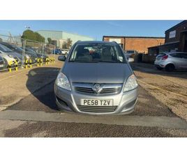 2008 VAUXHALL ZAFIRA 1.9TD EXCLUSIV AUTO