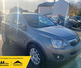 VAUXHALL ANTARA 2012 VAUXHALL ANTARA 2.2TD EXCLUSIV (163PS) (AWD) AUTO