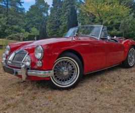 MG A ② MGA 1962 IN ZEER GOEDE STAAT NIEUWE MOTOR EN 5 SPEED VRERSNE — MG — 2EMEMAIN