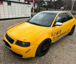 AUDI A3 S3 AUDI S3 1.8T 300KM 368 NM DOINWESTOWANY PO SERWISIE JORDANÓW • OLX.PL