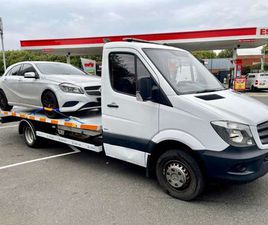 2017 MERCEDES SPRINTER 516 PETROL AUTOMATIC TILT AND SLIDE RECOVERY TRUCK EURO 6 FULL ALUMINIUM BODY