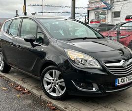 VAUXHALL MERIVA 2017 VAUXHALL MERIVA 1.4I 16V TECH LINE
