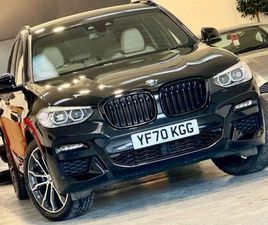 2020 BMW X3 2.0 20D MHT M SPORT SUV 5DR DIESEL HYBRID AUTO XDRIVE EURO 6 (START/STOP) (190 PS) ESTATE DI...