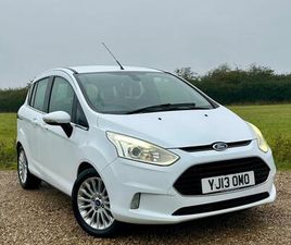 FORD B-MAX 2013 FORD B-MAX 1.6 TDCI TITANIUM 5DR MPV DIESEL MANUAL