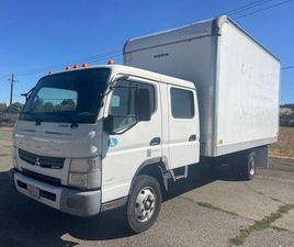 2012 MITSUBISHI FUSO CEREWCAB 16' BOX TRUCK **7 SEATER**