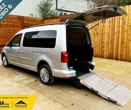 2019 VOLKSWAGEN CADDY MAXI LIFE 4 SEAT AUTO WHEELCHAIR ACCESSIBLE DISABLED ACCESS VEHICLE WAV MPV...