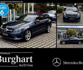 MERCEDES-BENZ E 220 D CABRIOLET