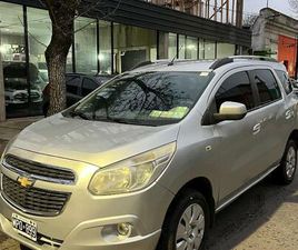 CHEVROLET SPIN 1.8 LT 2013. VENDO, PERMUTO Y FINANCIO. EL VEHICULO SE ENCUENTRA EN PERFECTO ESTADO FUNCIONANDO TODO, CIERRE CENTRALIZADO, LEVANTAVIDRIOS AIRE DI