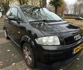 AUDI A2 AUDI A2 1.4 55KW 2003 ZWART — AUDI — MARKTPLAATS
