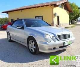 MERCEDES CLK CABRIO CLK 200 CLASSE CLK (C/A208) CLK 200 KOMPRESSOR CAT CABRIO ELEGANCE EVO