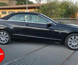MERCEDES CLASSE E E 200 CLASSE E CBR (A207) E 200 CGI CABRIO BLUEEFFICIENCY EXECUTIVE