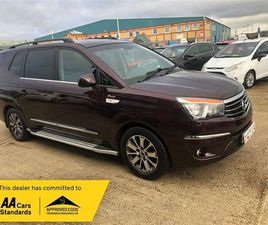 SSANGYONG TURISMO 2.2D ELX MPV 5DR DIESEL T-TRONIC 4WD SELECTABLE EURO 6 (178 PS)