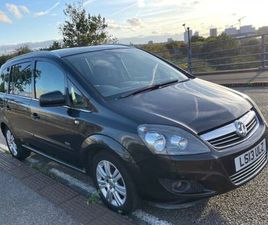ULEZ COMPLIANT, 7 SEATER, VAUXHALL ZAFIRA, LOADS OF HISTORY, LONG MOT, NO