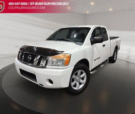 NISSAN TITAN S + JAMAIS ACCIDENTÉ + 67 149KM