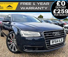 AUDI A8 3.0 TDI V6 SE EXECUTIVE TIPTRONIC QUATTRO EURO 6 (START/STOP) 4DR